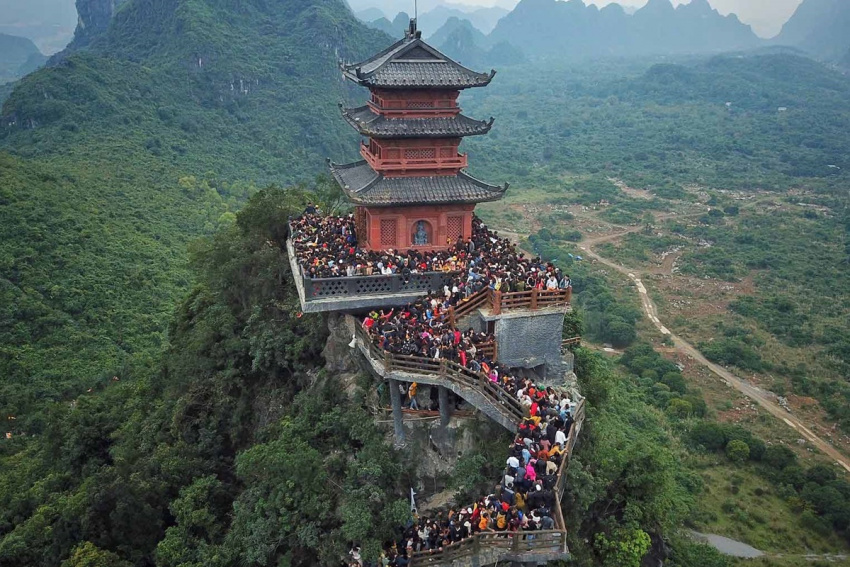 du lịch chùa tam chúc, chùa tam chúc, hà nam, du lịch chùa tam chúc - cùng hội bạn khám phá ngôi chùa lớn nhất thế giới