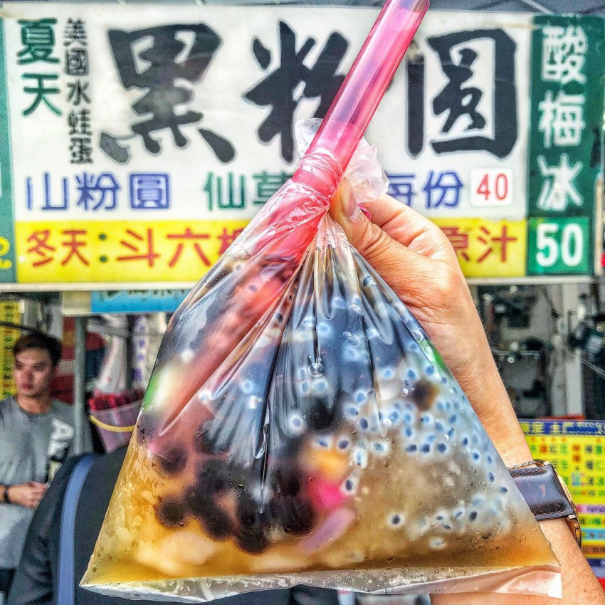 Du lịch Đài Loan check-in ngay túi trân châu đá bào “ăn là thích mê”