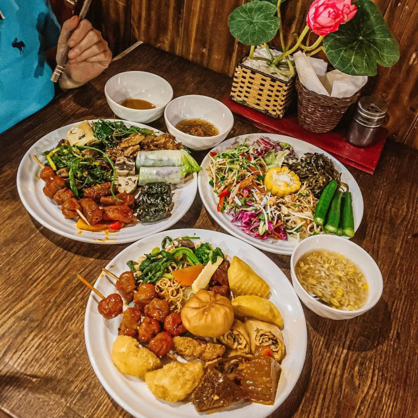 Top 5 nhà hàng buffet chay ngon rẻ giá dưới 100K ở Hà Nội