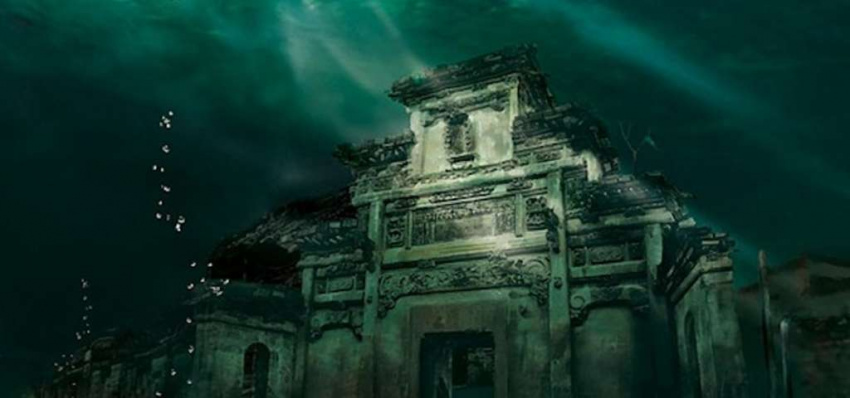 thành cổ shi cheng, kỳ bí thành phố cổ dưới đáy hồ được mệnh danh “atlantis phương đông”