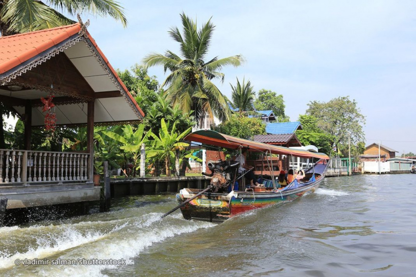 Du lịch Thái Lan | Khám phá Bangkok bằng thuyền trên sông, kênh, rạch
