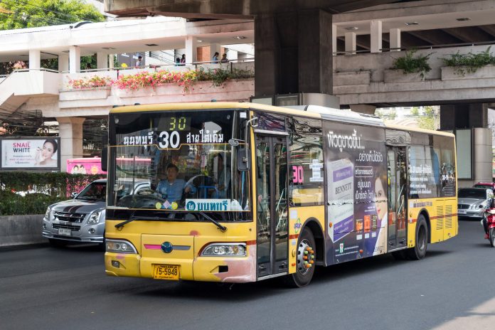 du lịch bangkok, du lịch thái lan | kinh nghiệm đi xe bus ở bangkok