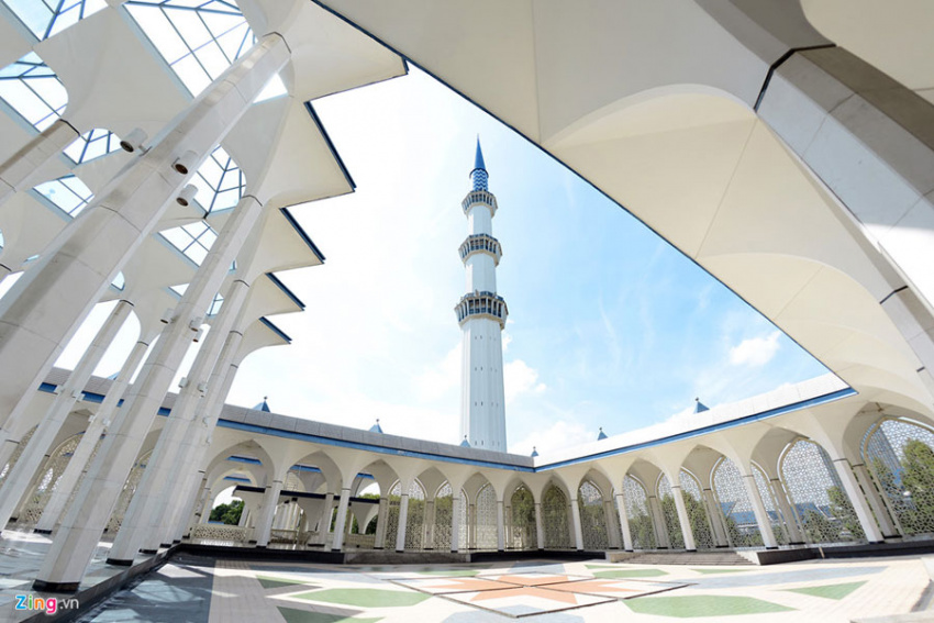 Khám phá kiến trúc độc đáo thánh đường Hồi Giáo Malaysia