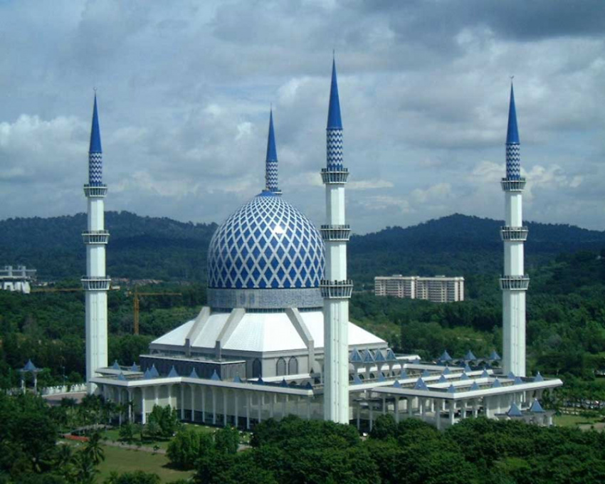du lịch malaysia, khám phá kiến trúc độc đáo thánh đường hồi giáo malaysia