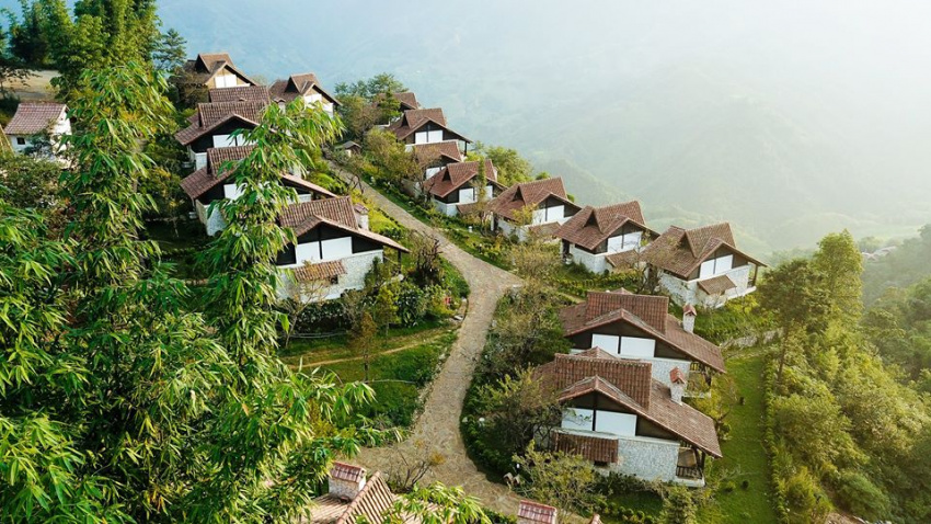 du lịch sapa, khách sạn sapa, sapa jade hill, phát hiện làng biệt thự có view thung lũng “triệu đô” ở sapa