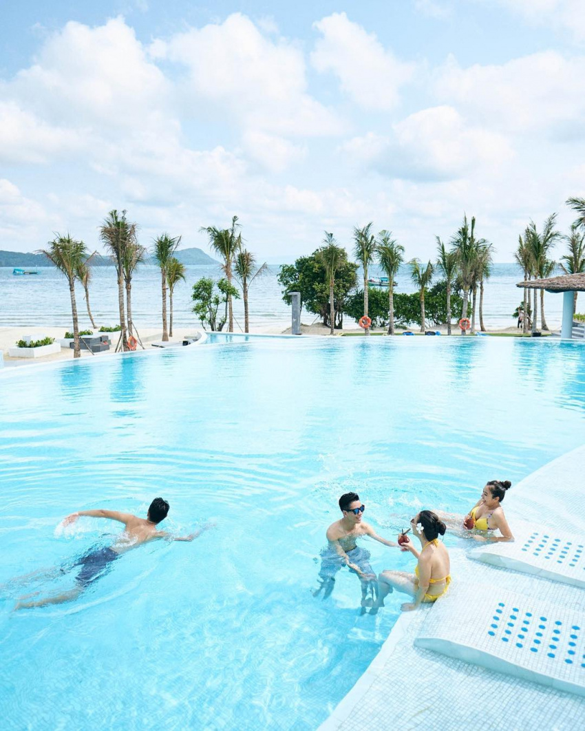 premier village phu quoc resort, resort phú quốc, lộ diện hồ bơi chân mây thiết kế theo tầng đẹp xuất sắc ở phú quốc