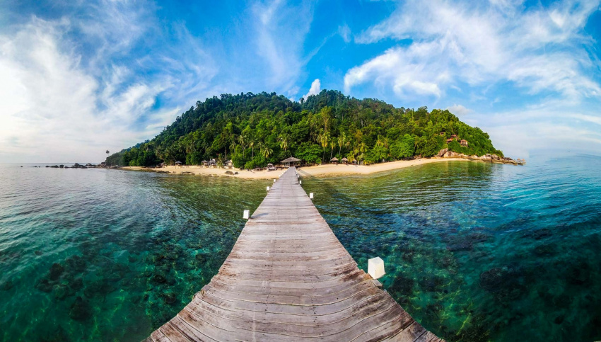 Không chỉ có Penang, Malaysia còn nhiều đảo đẹp khiến du khách thích thú
