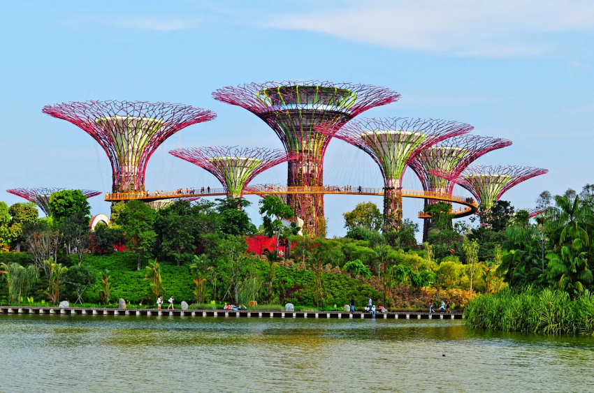 du lịch singapore, garden by the bay, du lịch singapore khám phá garden by the bay – công trình khiến cả thế giới thán phục