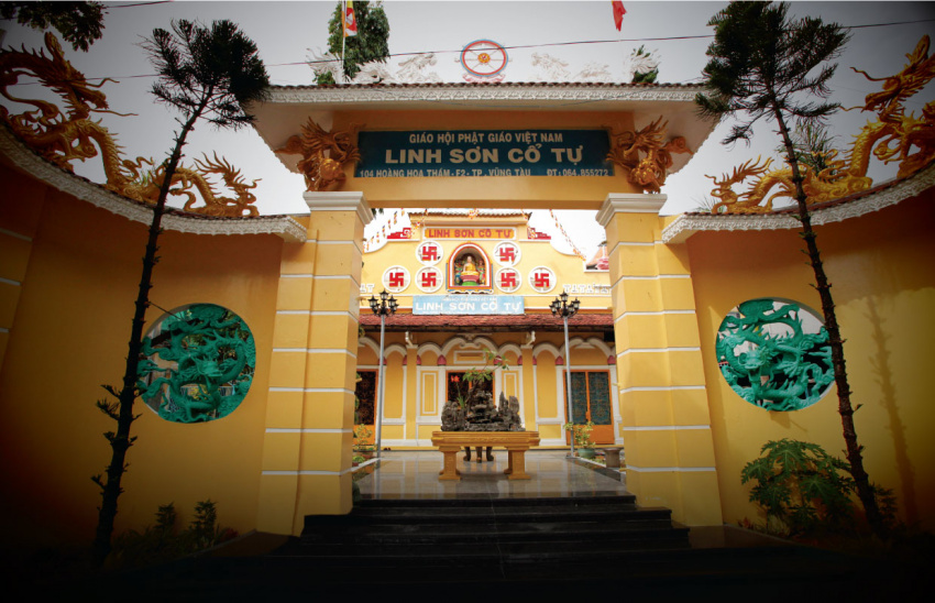 Linh Sơn Cổ Tự – Ngôi chùa có lịch sử lâu đời nhất ở Vũng Tàu