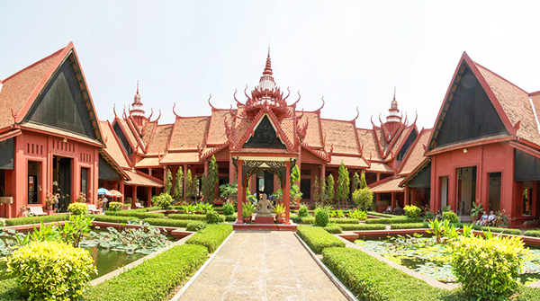 Tham quan bảo tàng quốc gia Phnom Pênh