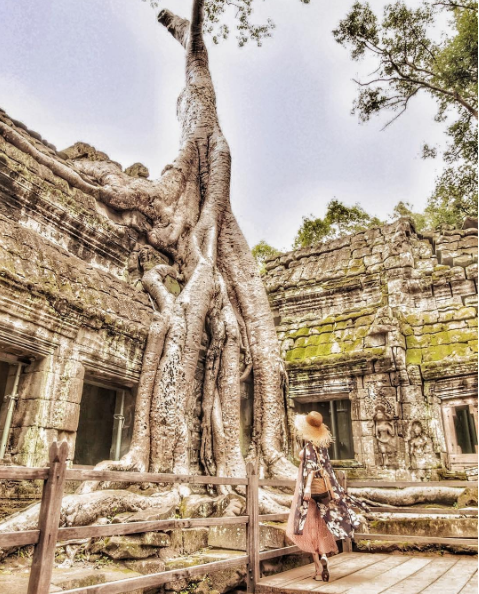 Ta Prohm – Ngôi đền bị ôm trọn bởi những thân cây cổ thụ