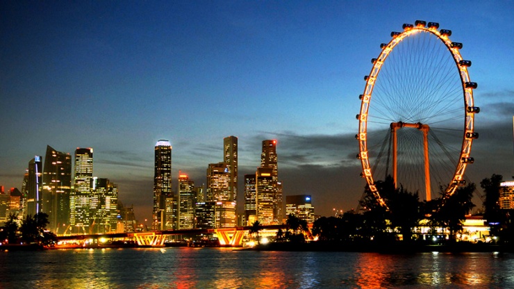 Singapore Flyer – Vòng quay có bánh xe lớn nhất thế giới