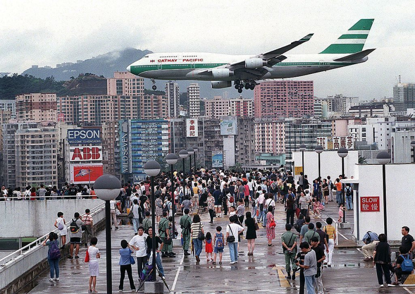du lịch hong kong, ký ức một thời về sân bay nguy hiểm nhất hồng kông