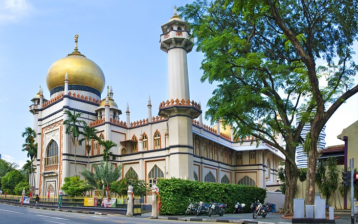 du lịch singapore, nhà thờ hồi giáo sultan – công trình tôn giáo độc đáo của quốc đảo singapore