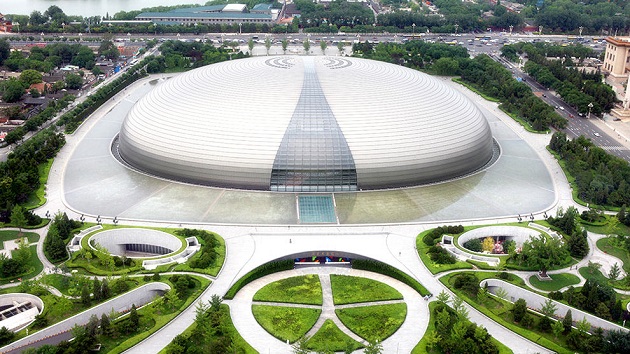 Khám phá hình Elip khổng lồ Nhà hát lớn Quốc gia Bắc Kinh