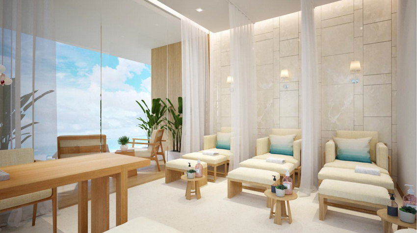 tms luxury hotel danang beach, sắp ra mắt khách sạn ở đà nẵng ven biển đầu tiên có bể bơi đáy kính lơ lửng giữa trời