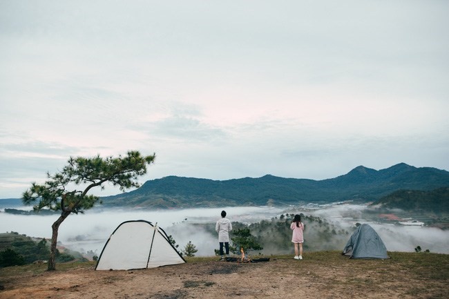 cắm trại trên đồi, đà lạt, tất tần tật kinh nghiệm cắm trại qua đêm trên đồi ở đà lạt