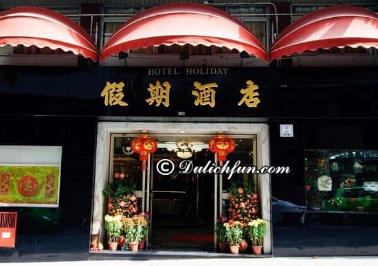 Du lịch Macau (Ma Cao) nên ở khách sạn nào đẹp, giá rẻ?