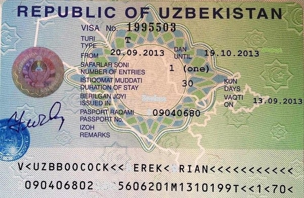 châu á, những lưu ý quan trọng khi du lịch uzbekistan buộc phải nhớ