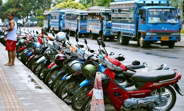 Kinh nghiệm thuê xe máy ở Chiang Mai, Thái Lan rẻ, an toàn