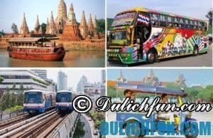 thái lan, kinh nghiệm du lịch bangkok tự túc an toàn, giá cực rẻ