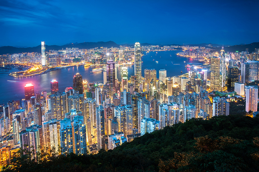 du lịch hong kong, du lịch hồng kông chụp cảnh đêm siêu đẹp tại 3 tọa độ này