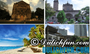 philippines, kinh nghiệm du lịch manila, philippines giá rẻ chi tiết