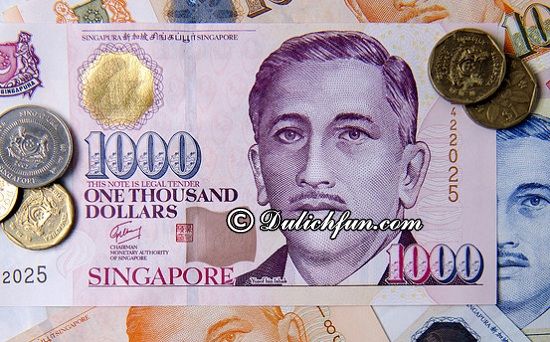 singapore, nên đổi tiền singapore ở đâu? kinh nghiệm đổi tiền singapore