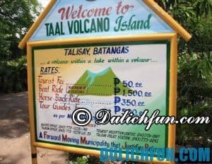 philippines, du lịch núi lửa taal ở tagaytay, philippines trong 1 ngày