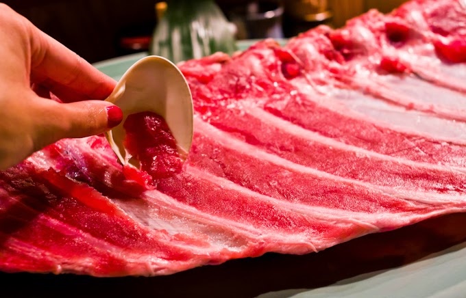 Maguro nakaochi – kiểu ăn không chừa một miếng thịt thừa của người Nhật