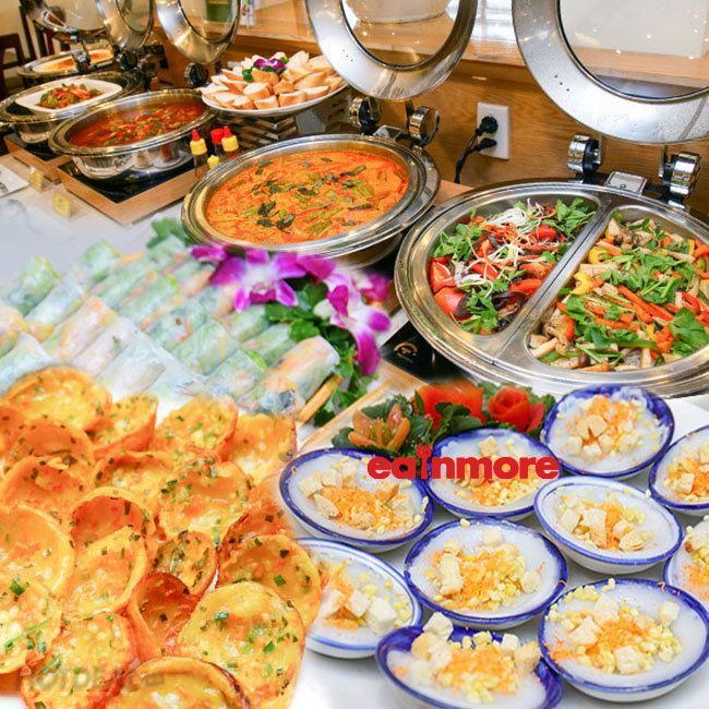 ăn uống,   													top 5 nhà hàng buffet chay ngon nổi tiếng thanh tịnh ở tphcm