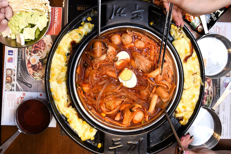 Dookki buffet – lẩu Tokbokki siêu HOT tại 139-141 Nguyễn Gia Trí