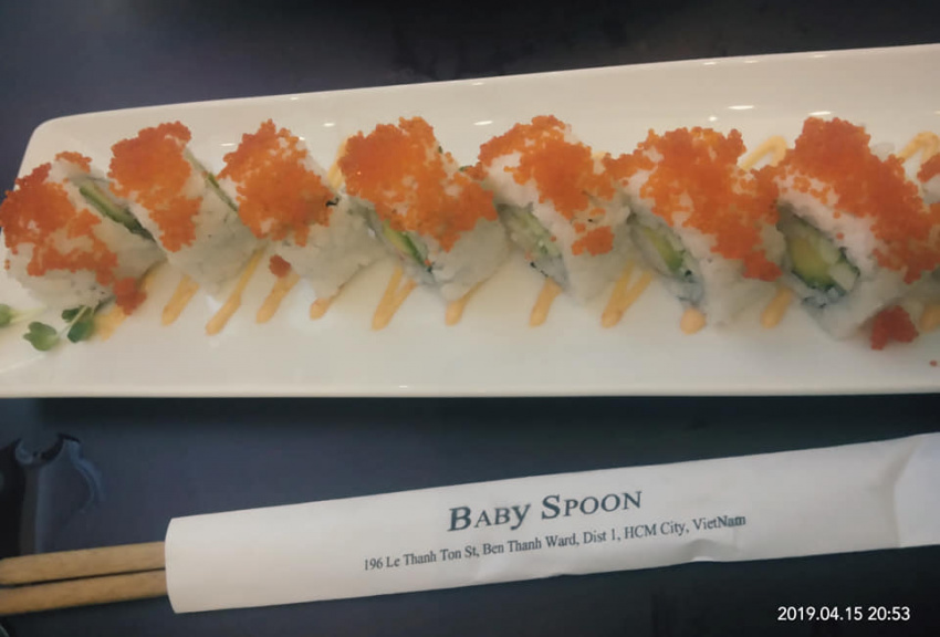 ăn uống,   													baby spoon – ăn vặt ngay chợ bến thành tại 196 lê thánh tôn, quận 1