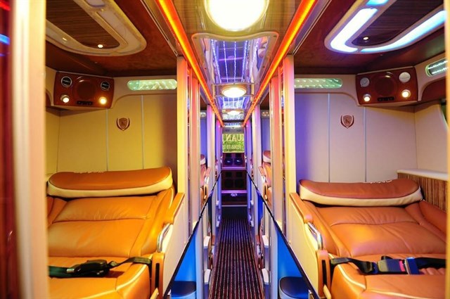 du lịch,   													review 10 nhà xe limousine giường nằm hạng sang tuyến miền nam