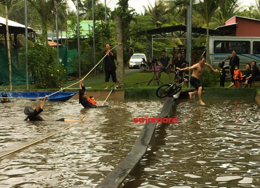 du lịch,   													review về nhà homestay bến tre siêu hot nổi giữa sông nước