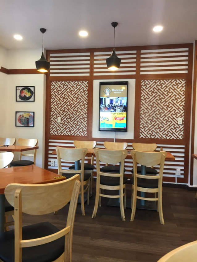 ăn uống,   													hancook korean fast food – quán ăn mang hương vị hàn quốc không gian ấm cúng tại quận tân bình