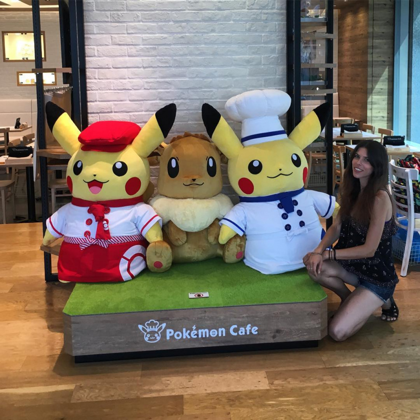 Du lịch Nhật Bản “rần rần” kéo nhau đến quán cafe Pokémon