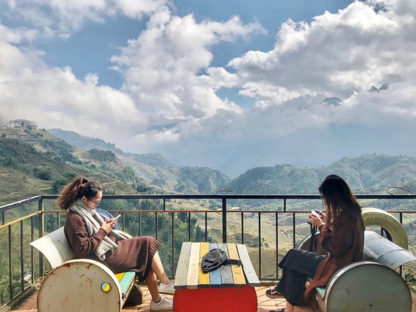 sapa, mùa lúa vàng sapa, du lịch sapa, top 5 quán cafe sapa view đẹp nhất ngắm mùa lúa vàng | yeah travel