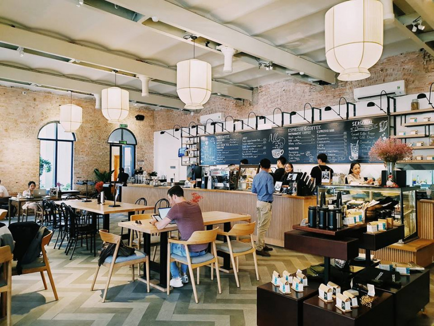 quán cafe,   													the running bean – quán cà phê nơi tránh nóng lý tưởng tại quận 1