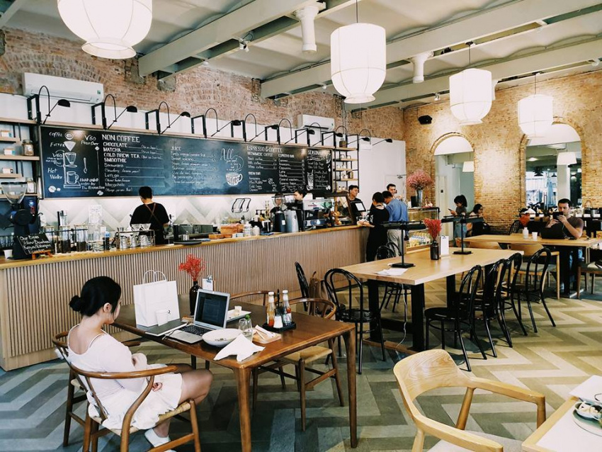quán cafe,   													the running bean – quán cà phê nơi tránh nóng lý tưởng tại quận 1