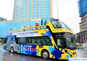 Cập nhật thông tin xe bus 2 tầng ở Hạ Long giá vé, lộ trình