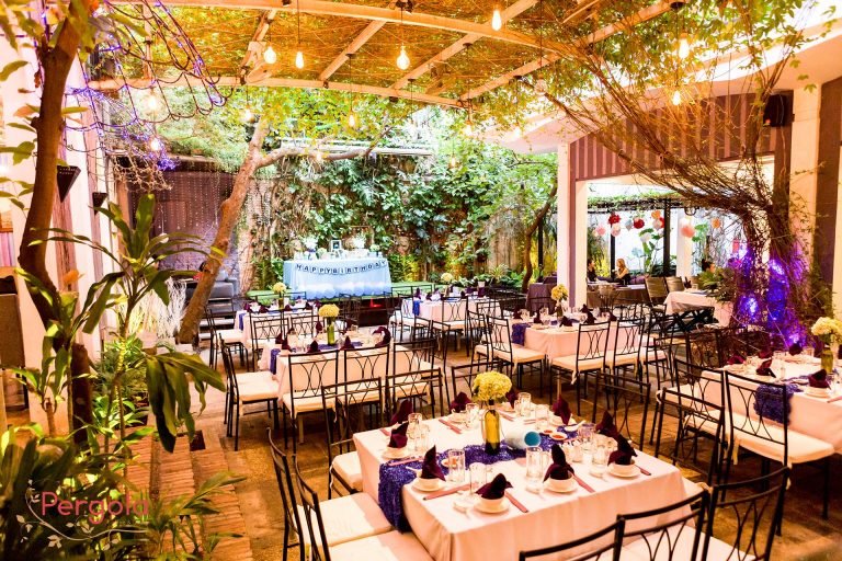 Pergola – Cafe sân vườn đẹp ngây ngất tại 28A Trần Cao Vân, P. 12, Q Phú Nhuận