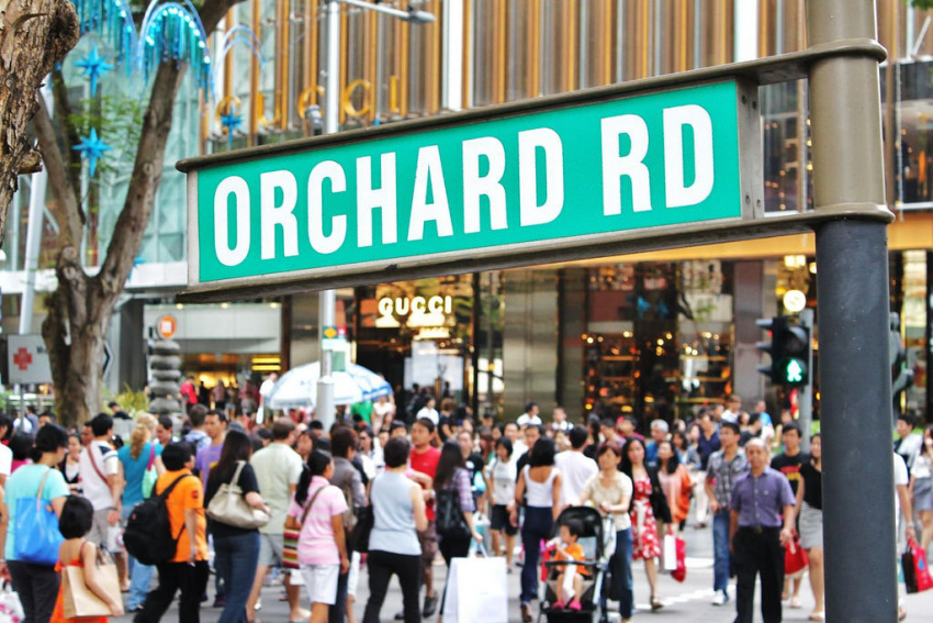 du lịch singapore, orchard road, du lịch singapore mua sắm quên lối về tại thiên đường orchard