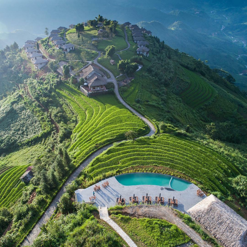 Truy lùng bể bơi vô cực view 360 độ “lơ lửng” giữa trời Sapa siêu xinh