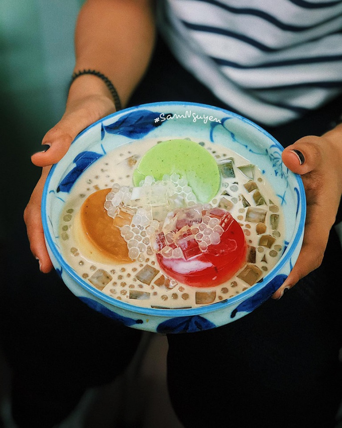 quận 5, bánh flan ngũ sắc – bắt mắt với bánh flan đủ màu sắc thơm ngon, thanh mát tại 223 trần bình trọng, quận 5