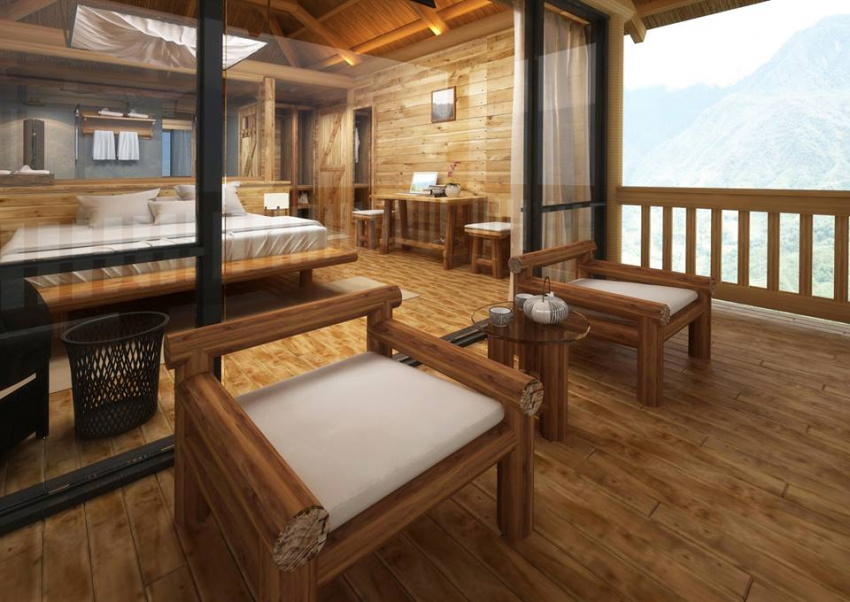 du lịch sapa, khách sạn sapa, sapa jade hill resort, điều kỳ diệu hè này chính là bungalow nhà cọ đẹp tựa chốn thiên đàng ở sapa