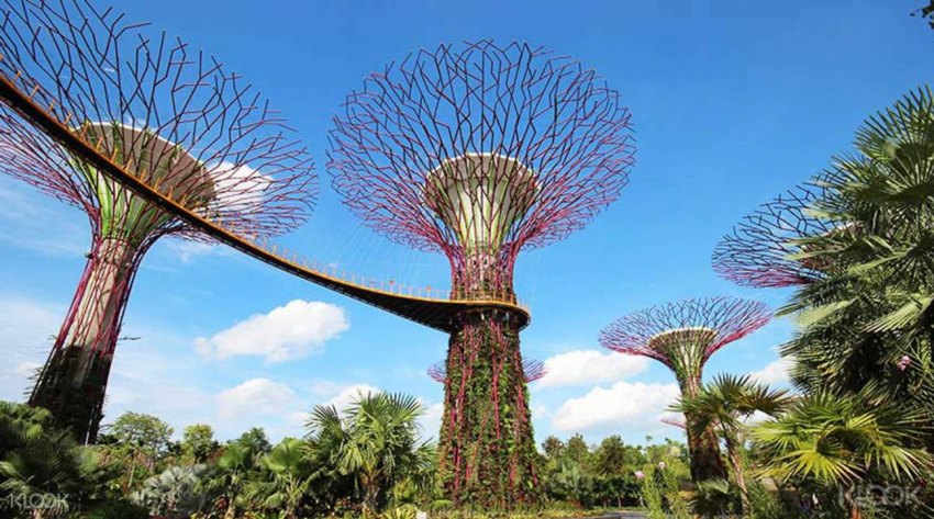 Điểm danh những khu vườn trên cao Singapore nổi tiếng