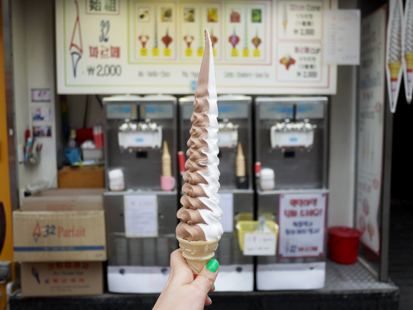 kem hàn quốc, du lịch hàn quốc: thử hết những cây kem đáng sống ảo nhất seoul