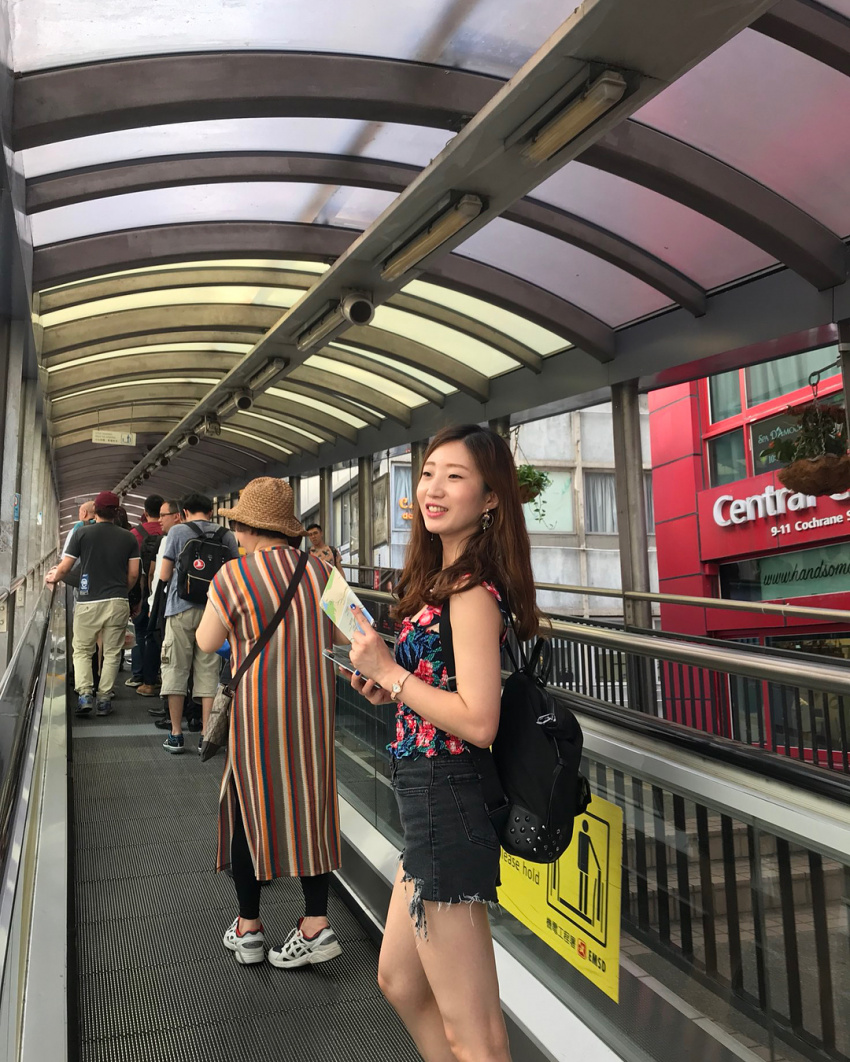 du lịch hong kong, du lịch hồng kông – thang cuốn ngoài trời dài nhất thế giới