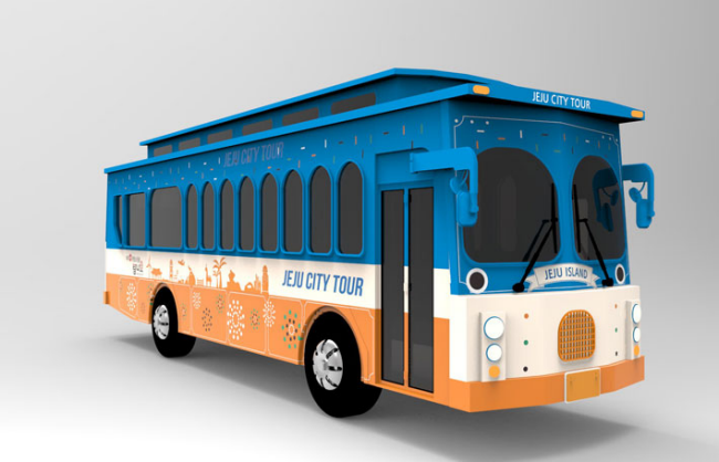 Xe bus du lịch thành phố Jeju ra mắt vào tháng 11